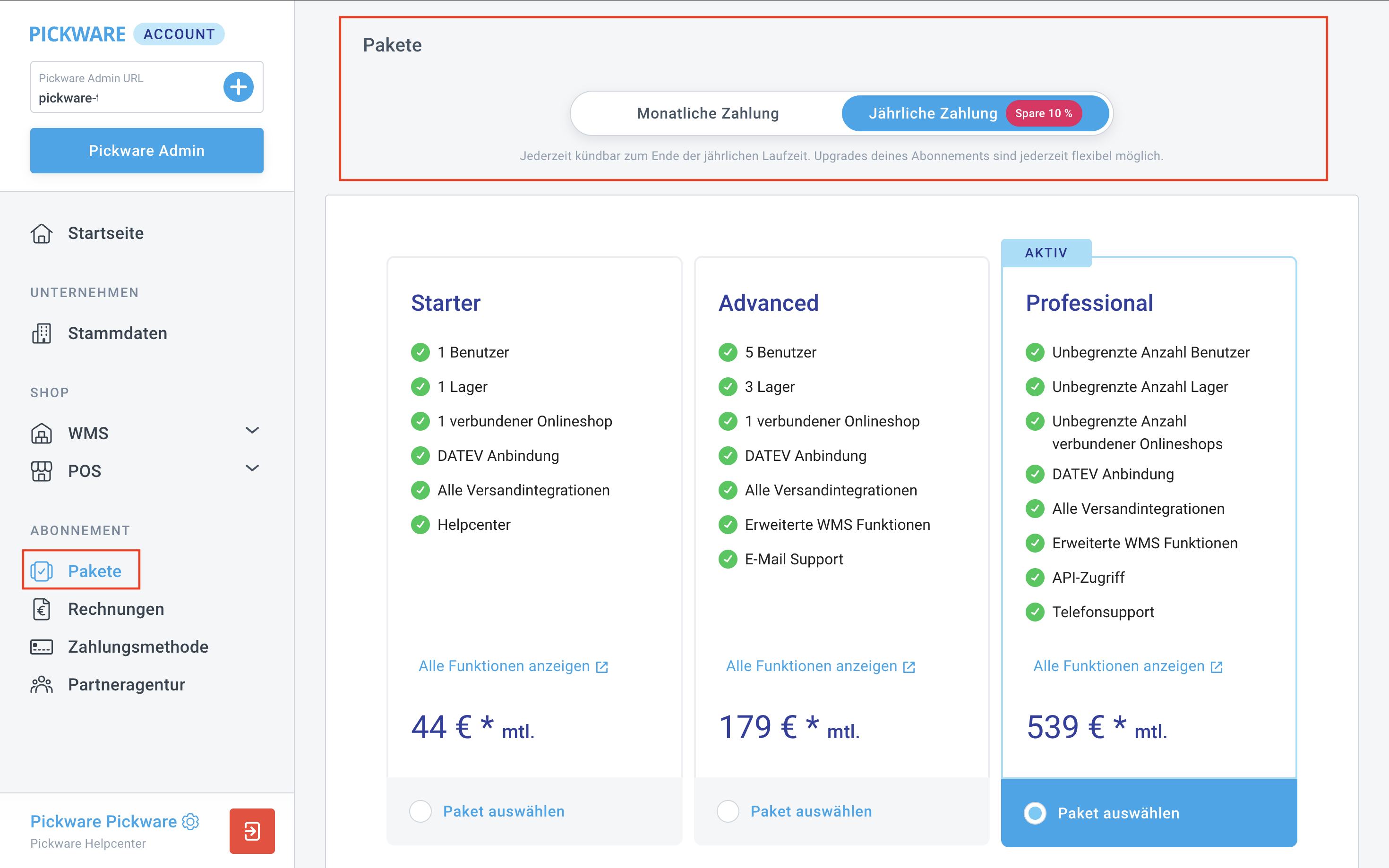 Pickware Account_Zahlungsweise wechseln.png
